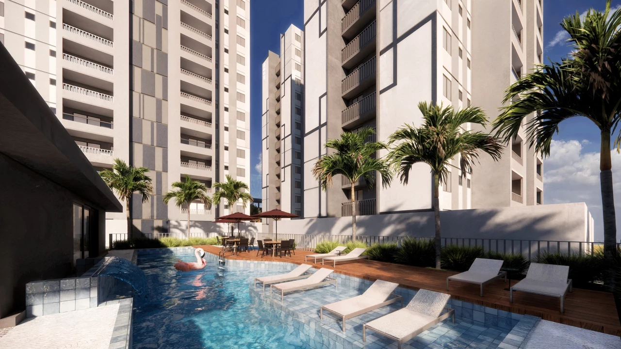 Imagem Apartamento com 1 Quarto à Venda, 65 m² em Vila Vilas Boas - Campo Grande