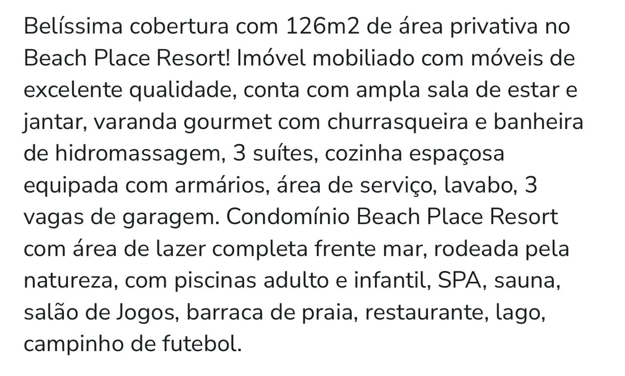 Imagem Apartamento com 3 Quartos à Venda, 126 m² em Aquiraz - Aquiraz