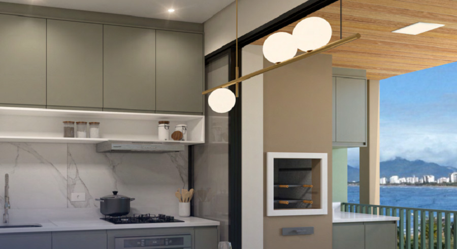 Foto do imóvel: Apartamento com 1 Quarto à Venda, 48 m² em Centro - Caraguatatuba