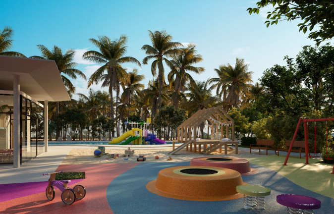 Apartamento com 2 Quartos à Venda, 46 m² em Praia dos Carneiros - Tamandaré