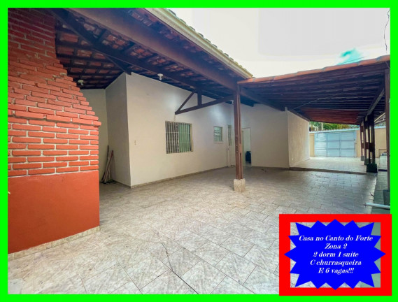 Casa com 2 Quartos à Venda, 230 m² em Canto do Forte - Praia Grande