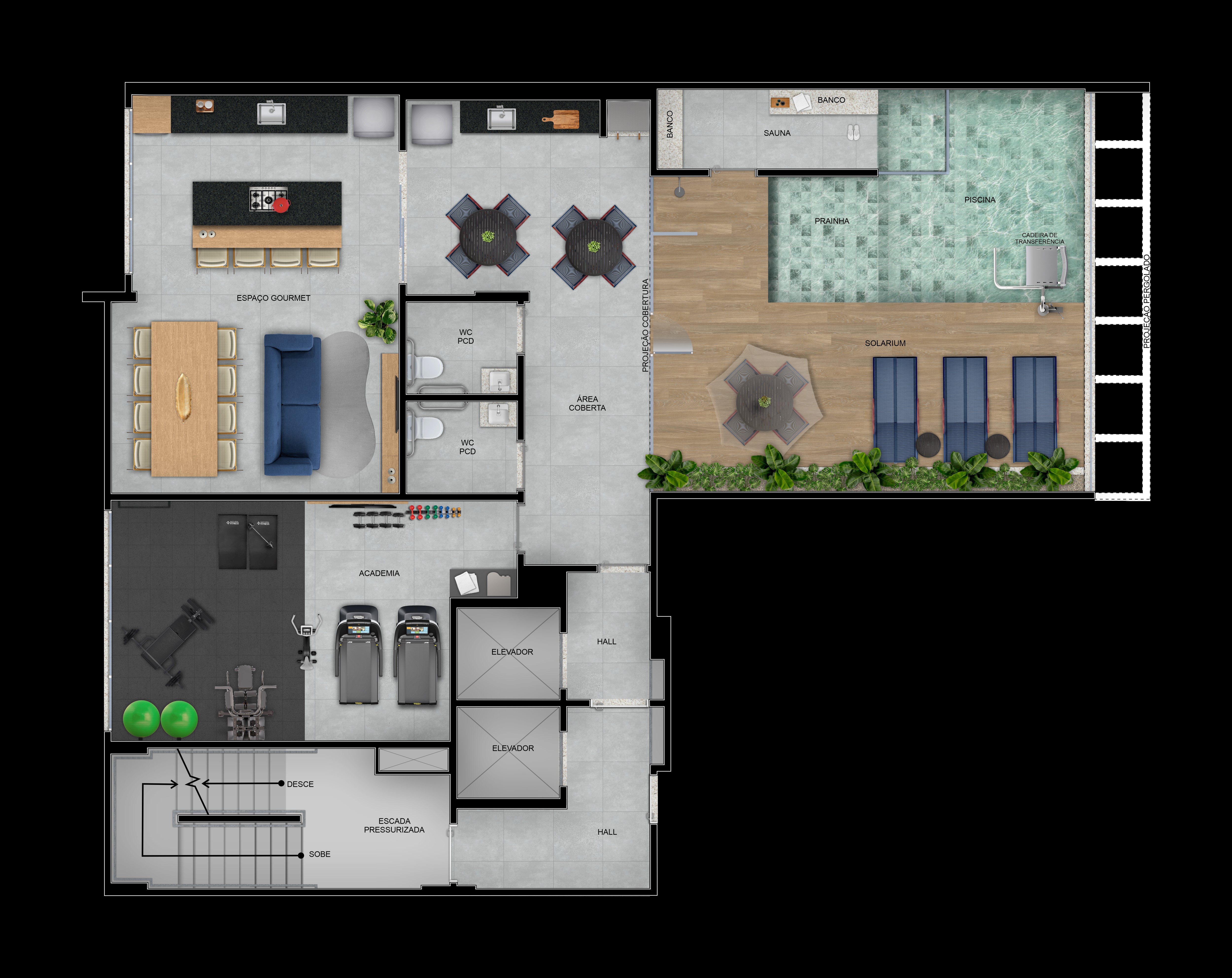 Imagem Apartamento com 1 Quarto à Venda, 32 m² em Praia da Costa - Vila Velha