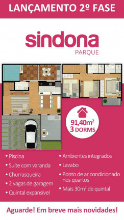 Imagem Casa de Condomínio com 2 Quartos à Venda, 73 m² em Vila Monte Serrat - Cotia