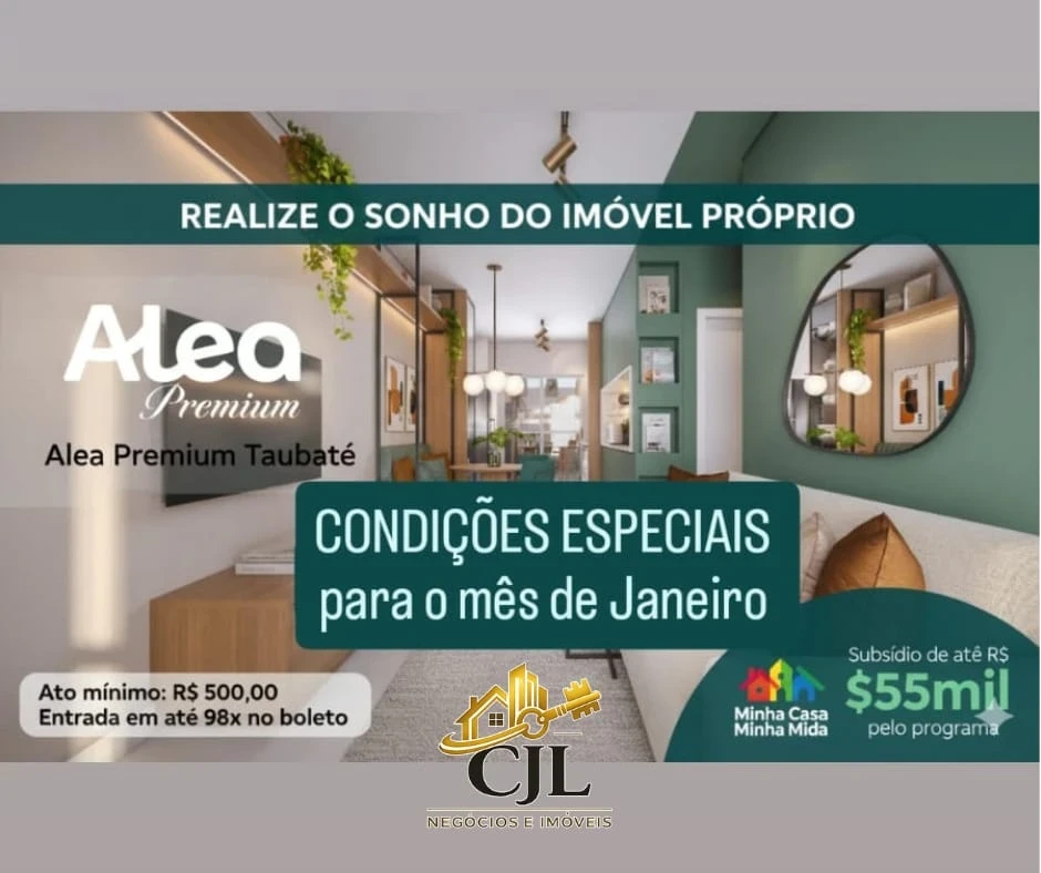 Casa de Condomínio com 2 Quartos à Venda, 57 m² em Jardim Continental - Taubaté