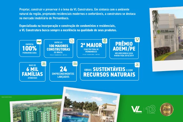 Foto do imóvel: Apartamento com 2 Quartos à Venda, 52 m² em Marcos Freire - Jaboatão dos Guararapes