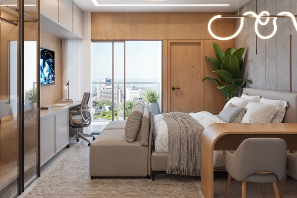 Imagem Apartamento com 1 Quarto à Venda, 40 m² em Praia de Itaparica - Vila Velha