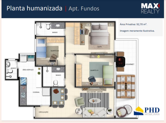 Imagem Apartamento com 3 Quartos à Venda, 98 m²em Recreio dos Bandeirantes - Rio de Janeiro