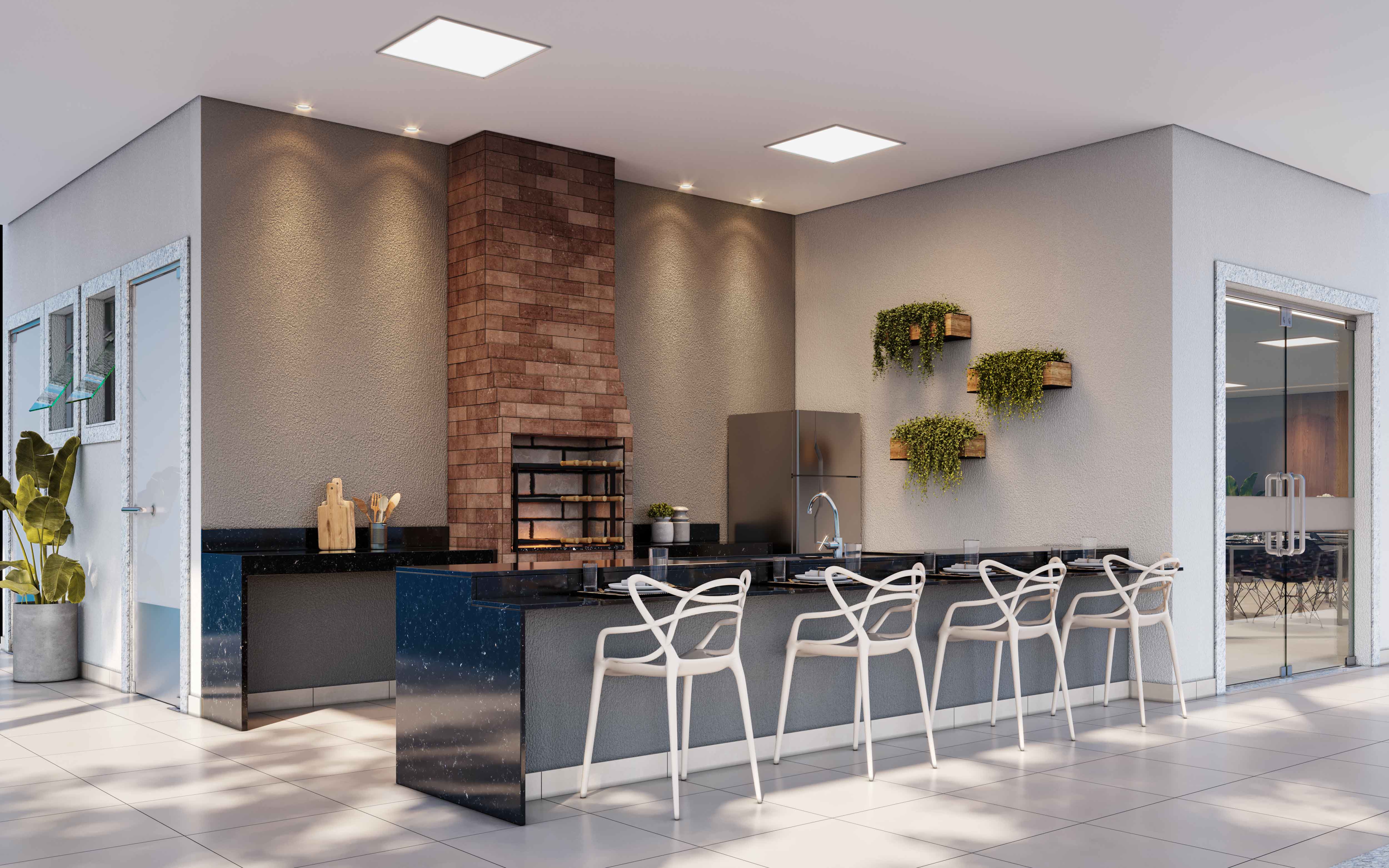 Imagem Apartamento com 2 Quartos à Venda, 49 m² em Três Barras - Contagem