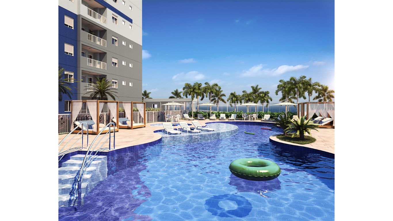 Imagem Apartamento com 2 Quartos à Venda, 48 m²em Mongaguá - Mongaguá