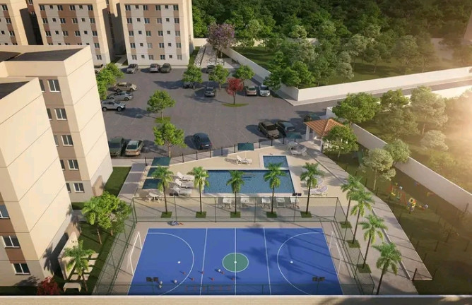Imagem Apartamento com 2 Quartos à Venda, 44 m² em Inhoaíba - Rio de Janeiro