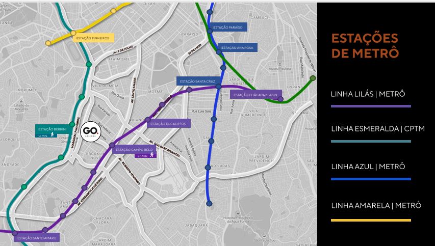 Imagem Studio à Venda, 24 m² em Cidade Monções - São Paulo