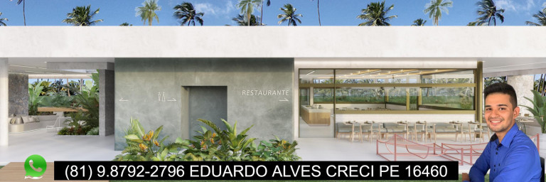 Imagem Apartamento com 1 Quarto à Venda,  em Praia de Muro Alto - Ipojuca