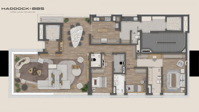 Imagem Apartamento com 3 Quartos à Venda, 185 metros em Cerqueira César - São Paulo