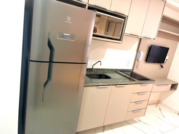 Imagem Apartamento com 1 Quarto à Venda, Locação ou Temporada, 25 m²em Vila Andrade - São Paulo