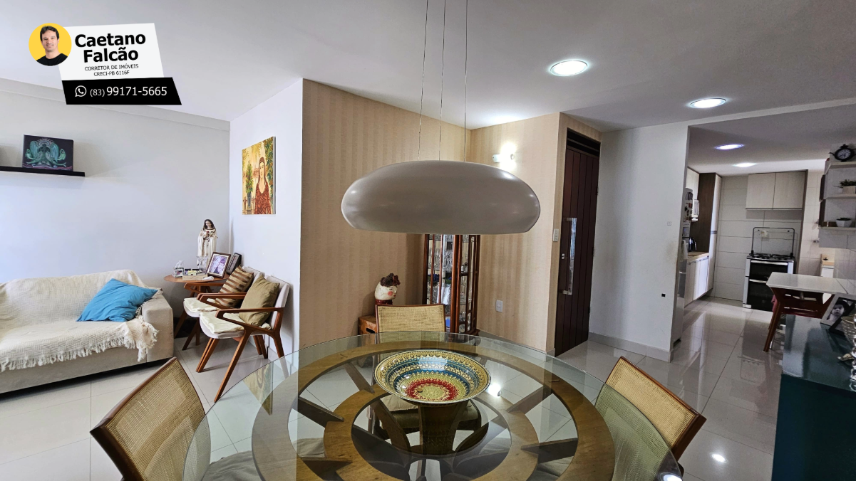 Imagem Apartamento com 3 Quartos à Venda, 97 m² em Tambauzinho - João Pessoa