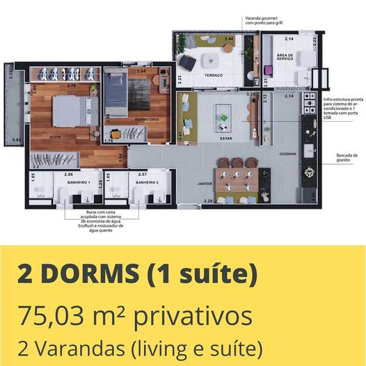 Imagem Apartamento à Venda, em Vila Prudente - São Paulo