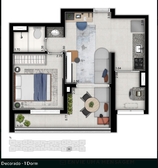 Foto do imóvel: Apartamento com 3 Quartos à Venda, 45 m² em Butantã - São Paulo