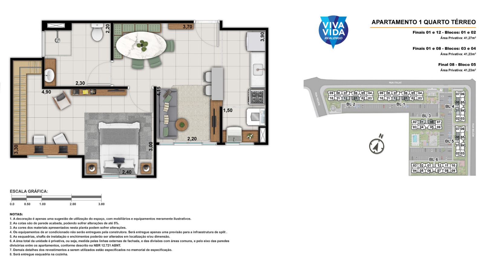 Imagem Apartamento com 2 Quartos à Venda, 41 m² em Realengo - Rio de Janeiro