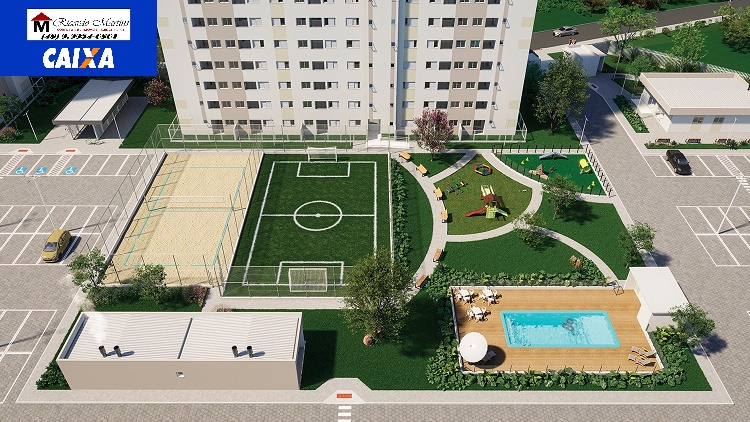 Imagem Apartamento com 2 Quartos à Venda, 52 m² em Santa Luzia - Criciúma