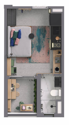 Imagem Apartamento com 1 Quarto à Venda,  em Vila Mariana - São Paulo