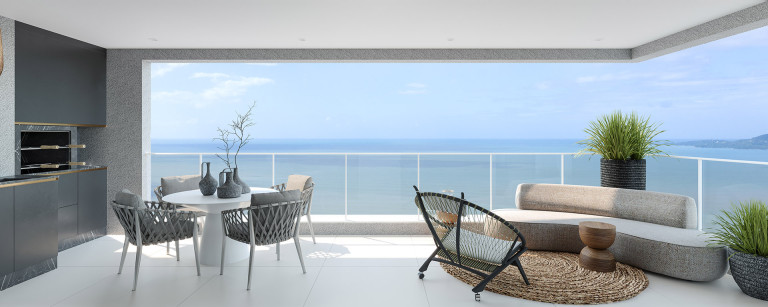 Imagem Apartamento com 4 Quartos à Venda, 213 m² em Meia Praia - Itapema