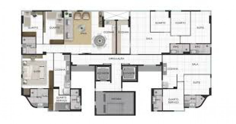 Imagem Apartamento com 2 Quartos à Venda, 43 m² em Casa Amarela - Recife