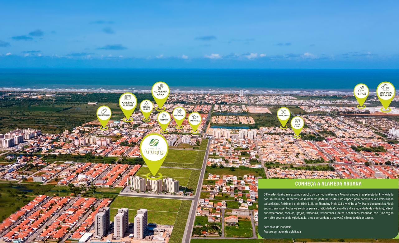 Imagem Apartamento com 2 Quartos à Venda, 60 m² em Aruana - Aracaju