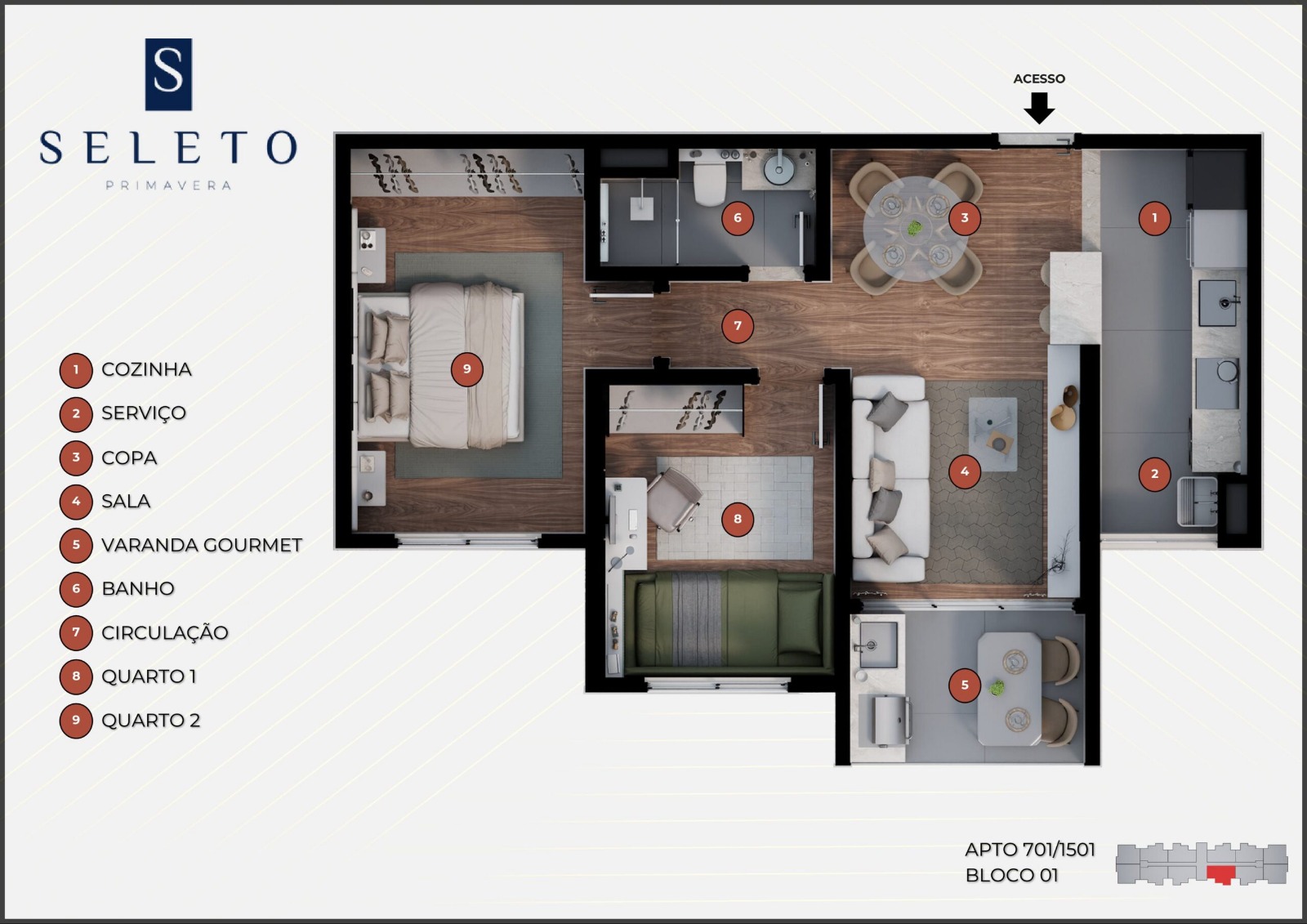 Imagem Apartamento com 2 Quartos à Venda, 50 m² em Chácaras Rio-Petrópolis - Duque de Caxias