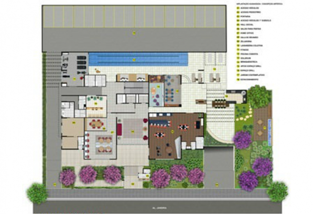 Imagem Apartamento com 1 Quarto à Venda, 48 m² em Indianópolis - São Paulo