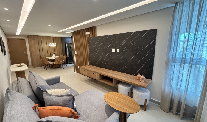 Apartamento com 2 Quartos à Venda, 79 m² em Boqueirão - Praia Grande