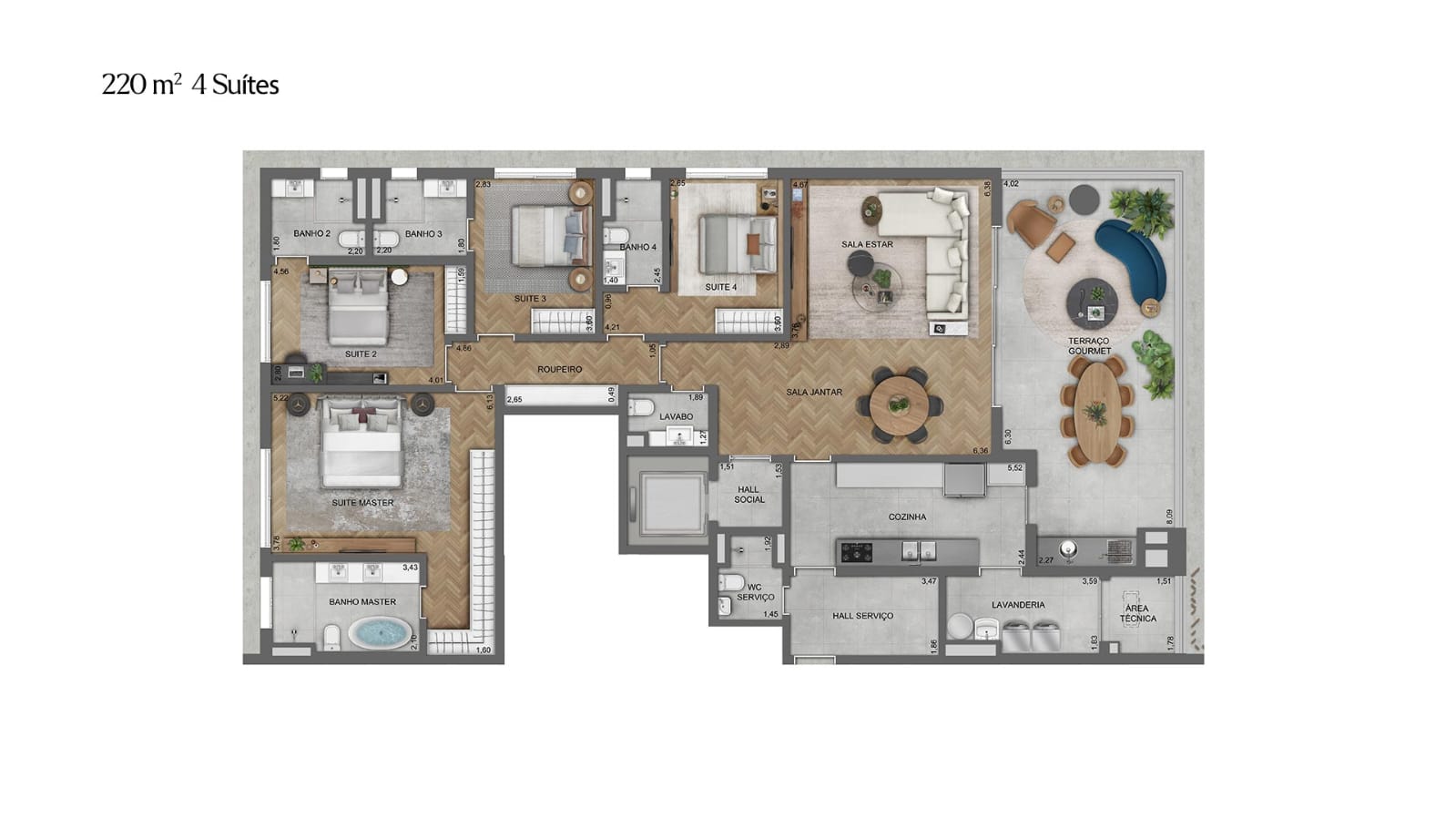 Imagem Apartamento com 4 Quartos à Venda, 219 m² em Vila Ida - São Paulo