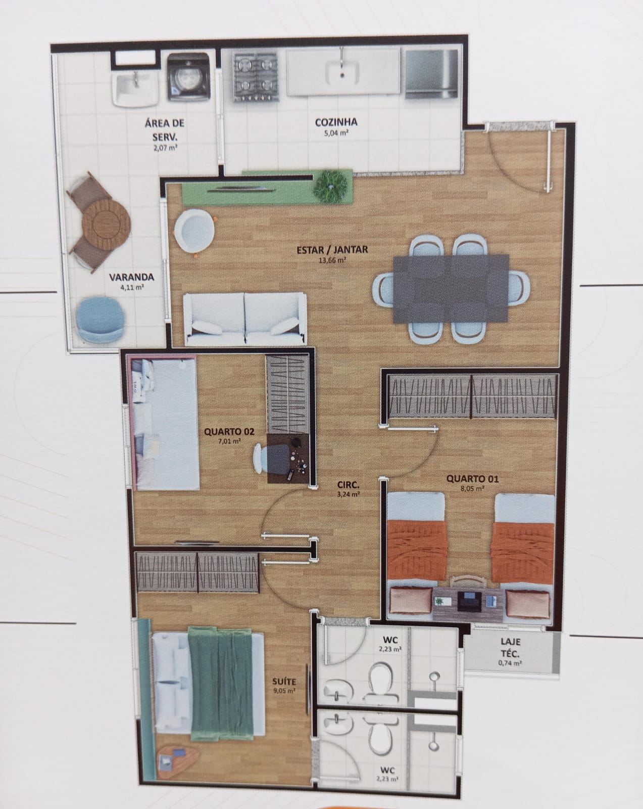 Imagem Apartamento com 4 Quartos à Venda, 64 m²em Piatã - Salvador
