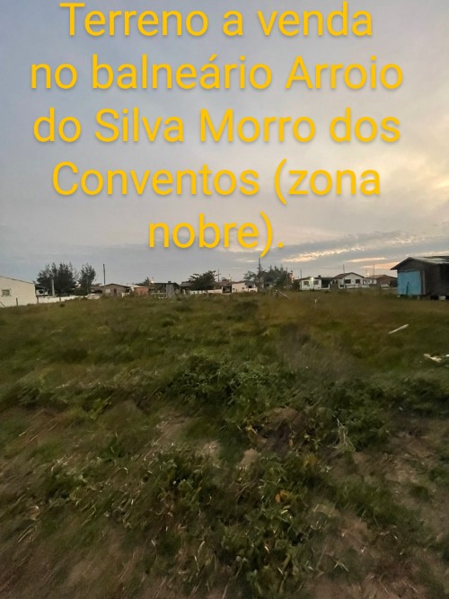 Terreno à Venda, 330 m²em Morro dos conventos  - Balneário Arroio do Silva