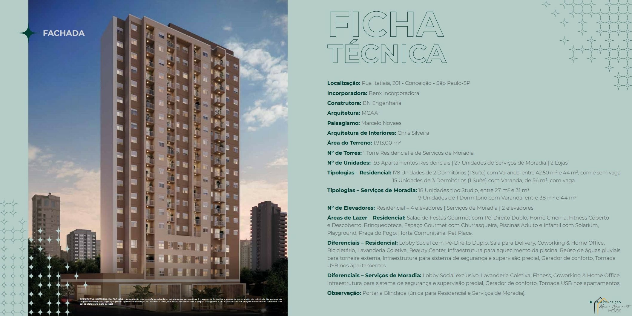Apartamento com 3 Quartos à Venda, 44 m²em Vila Guarani (Z Sul) - São Paulo