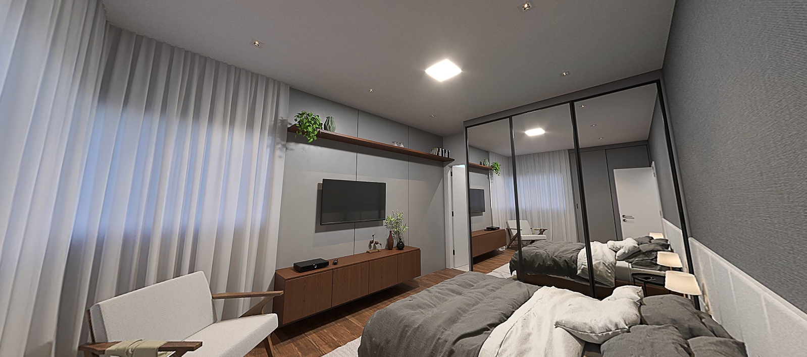 Imagem Apartamento com 3 Quartos à Venda, 103 m² em Estrela Sul - Juiz de Fora