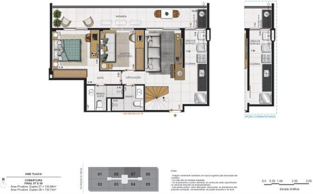 Foto do imóvel: Cobertura com 4 Quartos à Venda, 221 m² em Tijuca - Rio de Janeiro