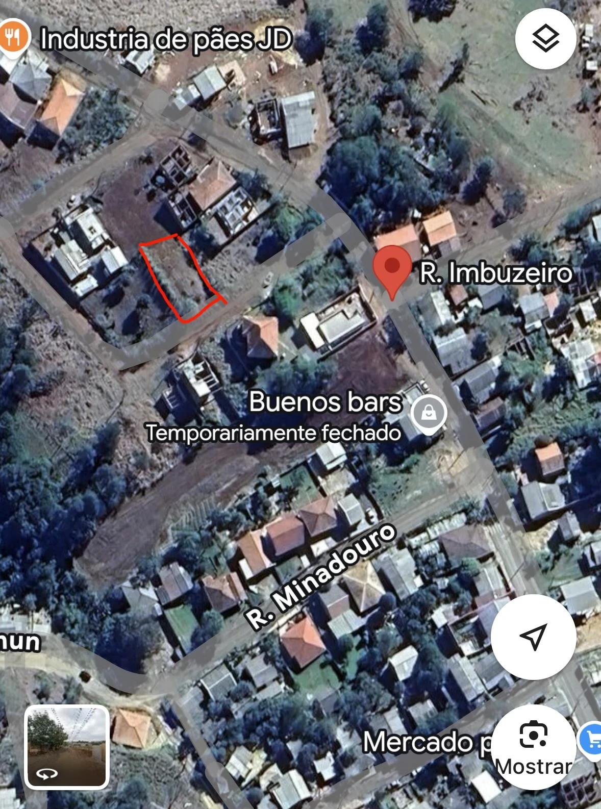 Terreno à Venda, 250 m² em Imbaú - Imbaú