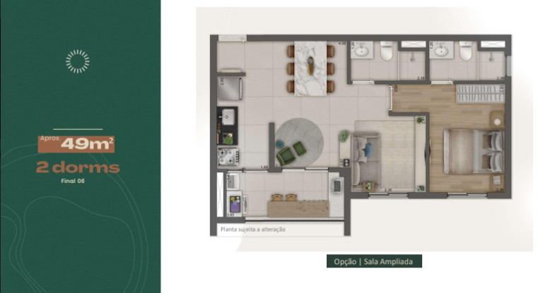 Imagem Apartamento com 2 Quartos à Venda, 42 m² em Água Branca - São Paulo