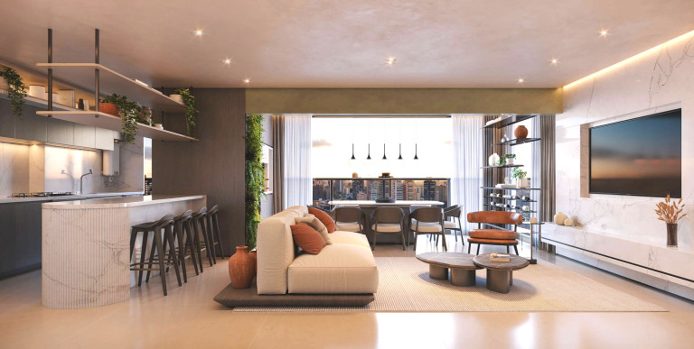 Imagem Apartamento com 3 Quartos à Venda, 110 m²em Água Branca - São Paulo