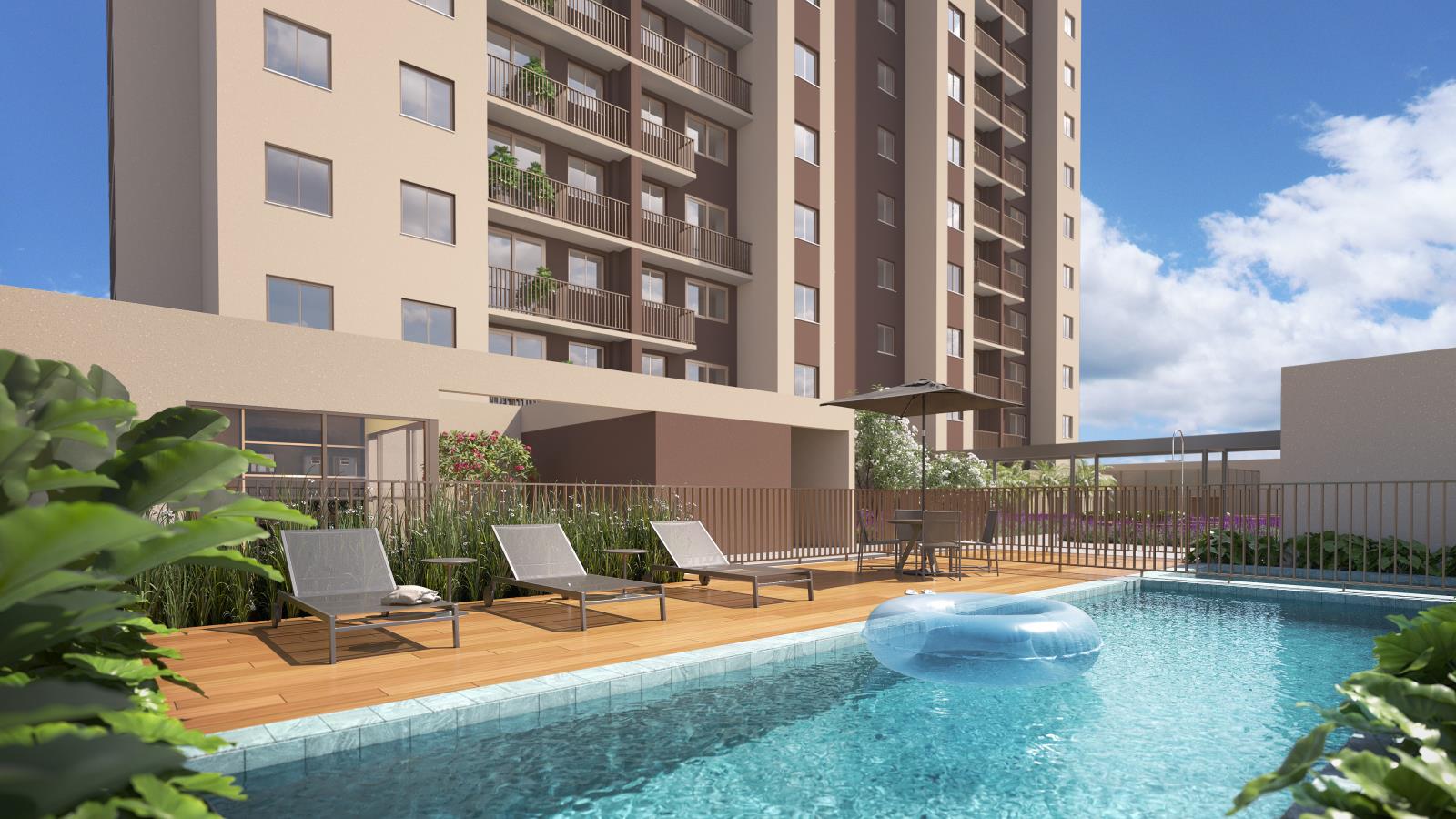 Apartamento com 3 Quartos à Venda, 65 m²em Areal (Águas Claras) - Brasília