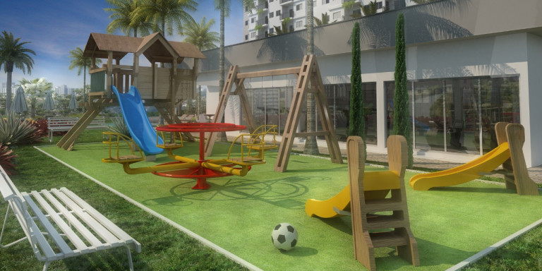 Imagem Apartamento com 2 Quartos à Venda, 56 m² em Garavelo Residencial Park - Aparecida de Goiânia