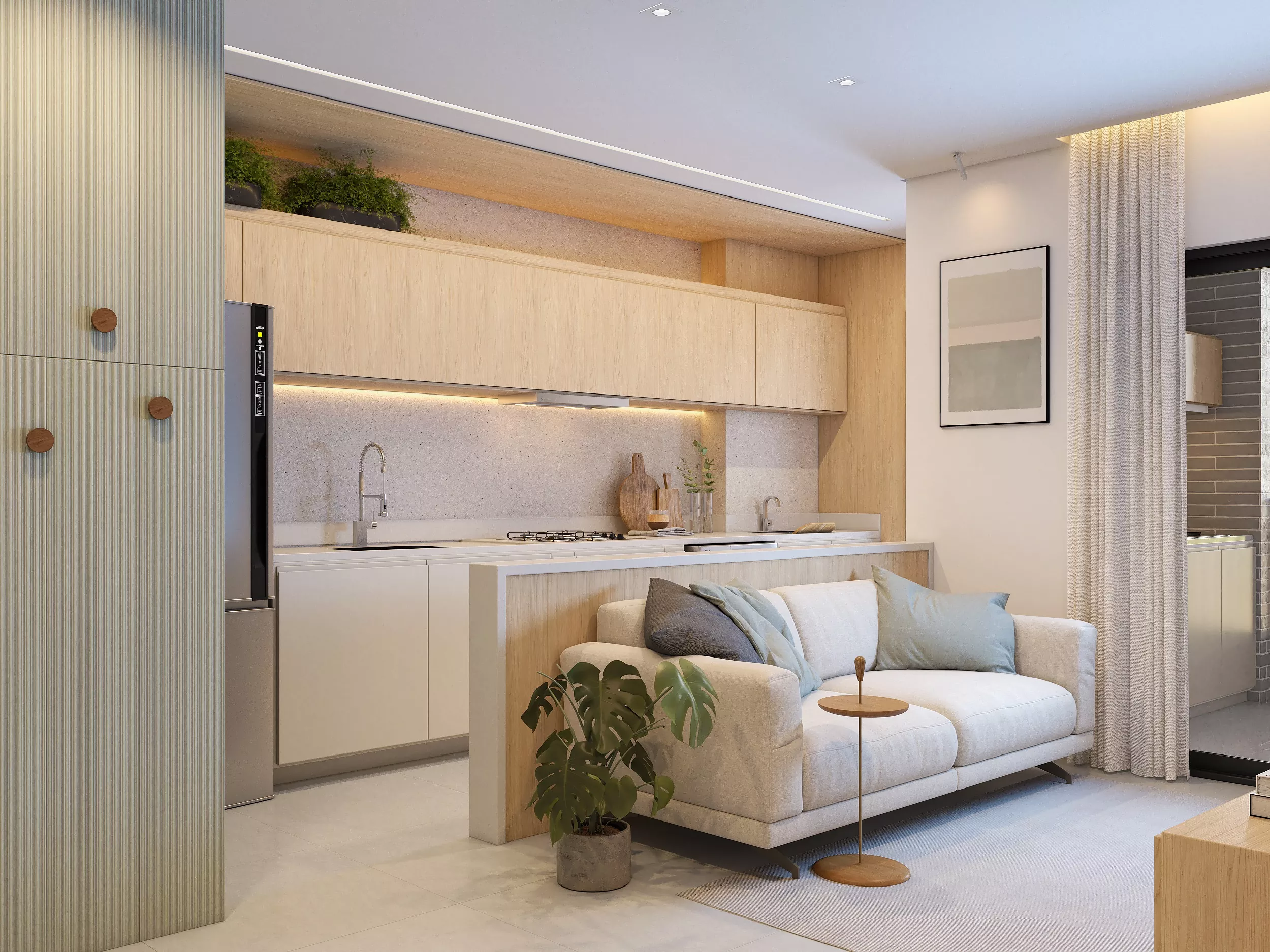 Imagem Apartamento com 1 Quarto à Venda, 50 m² em Guilhermina - Praia Grande