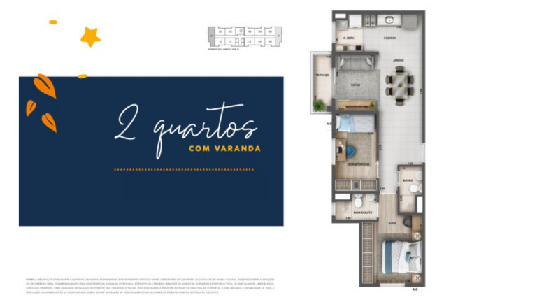 Imagem Apartamento com 2 Quartos à Venda, 39 m² em Irajá - Rio de Janeiro