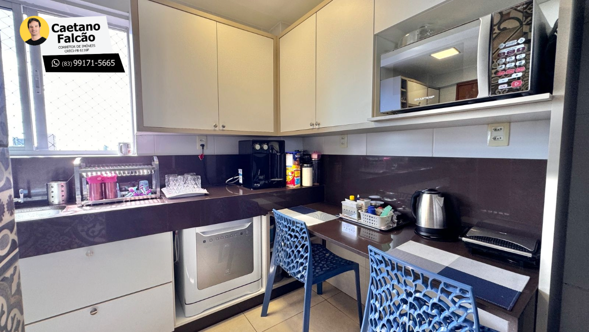 Foto do imóvel: Apartamento com 3 Quartos à Venda, 90 m² em Brisamar - João Pessoa