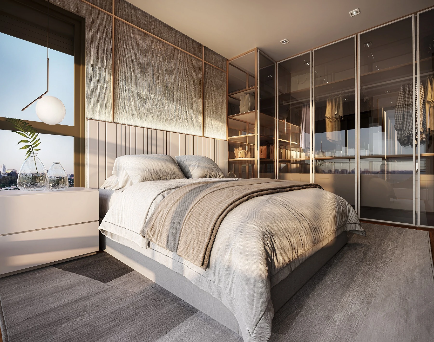 Imagem Apartamento com 2 Quartos à Venda, 74 metros em Alphagran Alphaville - Barueri