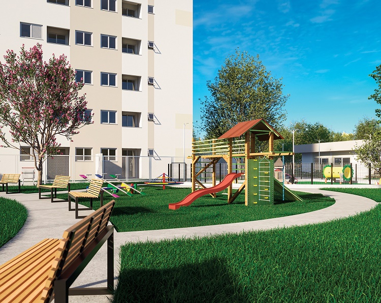 Imagem Apartamento com 2 Quartos à Venda, 52 m² em Santa Luzia - Criciúma