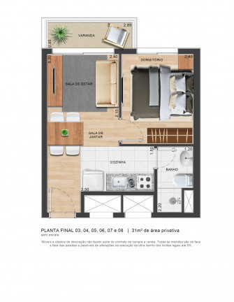 Imagem Apartamento com 1 Quarto à Venda, 31 m² em Butantã - São Paulo