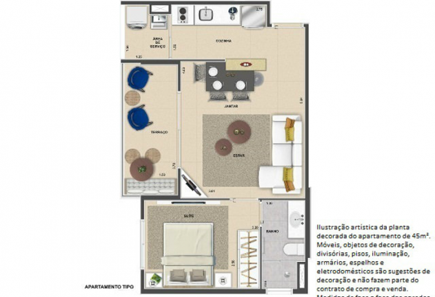 Imagem Apartamento com 1 Quarto à Venda, 48 m² em Indianópolis - São Paulo