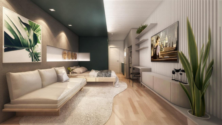 Imagem Apartamento com 1 Quarto à Venda, 29 m² em Muro Alto - Ipojuca