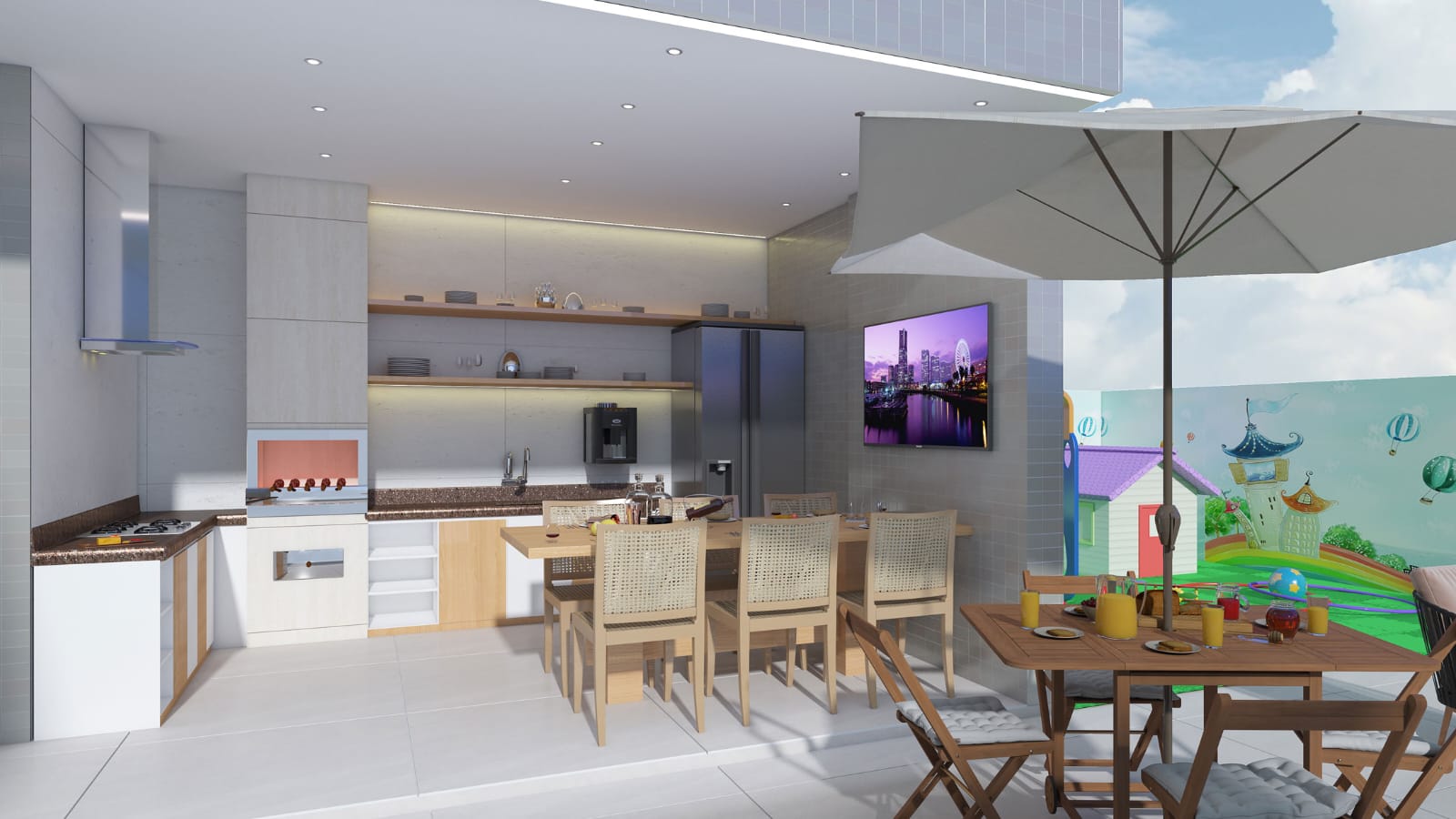 Imagem Apartamento com 3 Quartos à Venda, 98 m² em Praia de Itaparica - Vila Velha